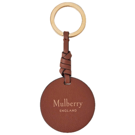 Mulberry Tree Keyring Sable & Bright Oak Micro Classic Grain
